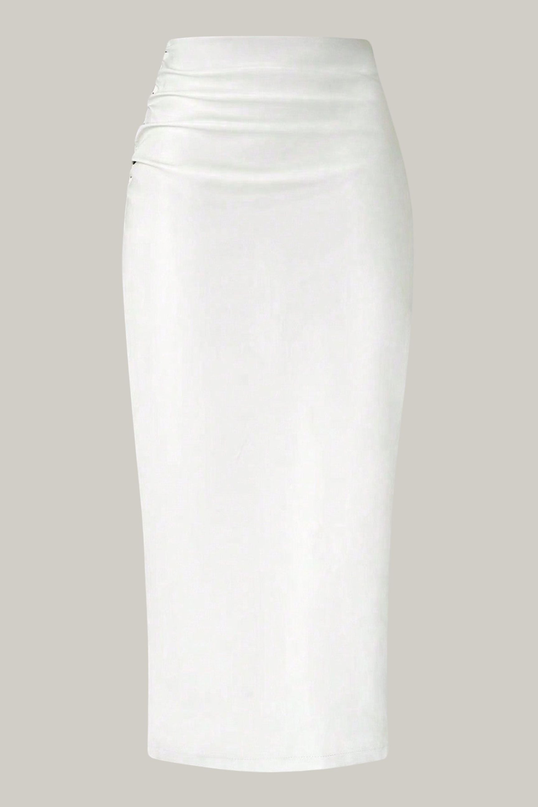 Solid Color Fashion Bodycon Skirt