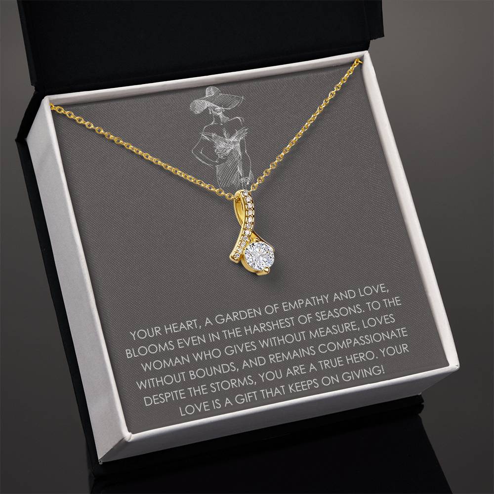 YOU ARE A TRUE HERO Alluring Beauty Necklace