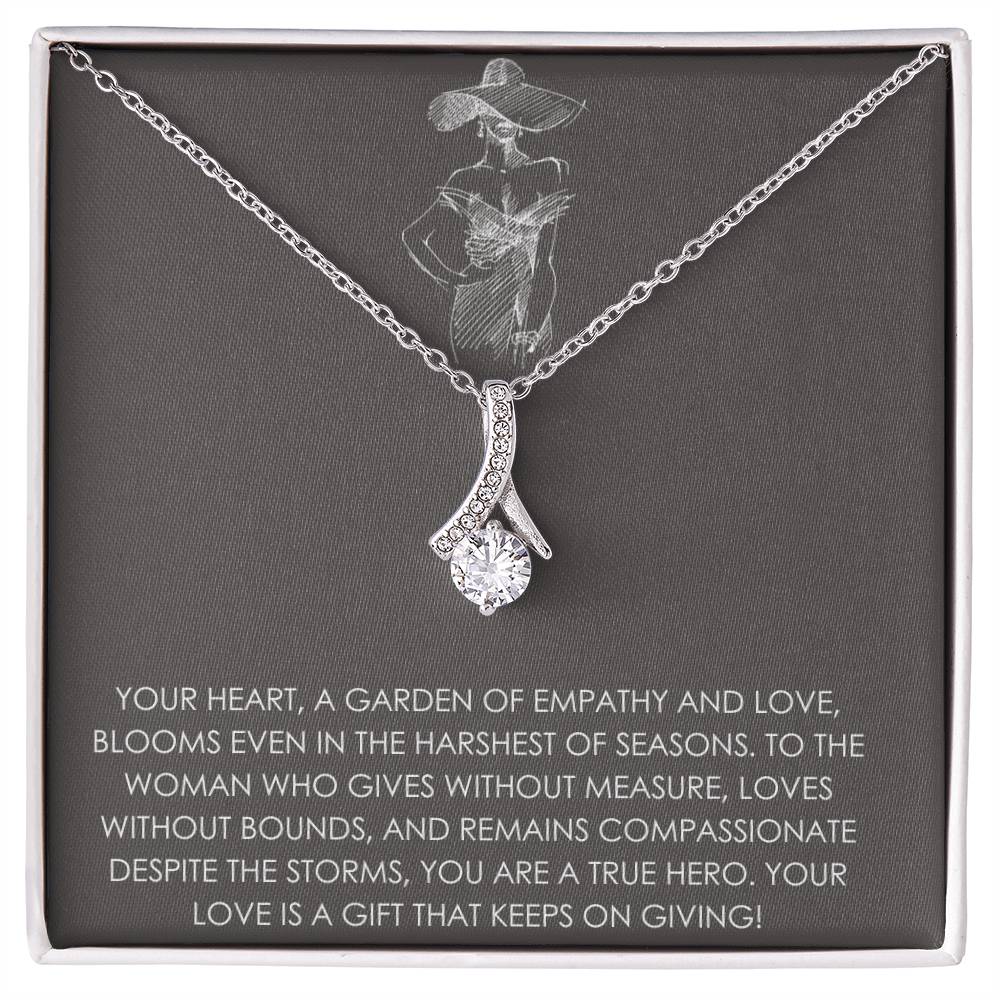 YOU ARE A TRUE HERO Alluring Beauty Necklace