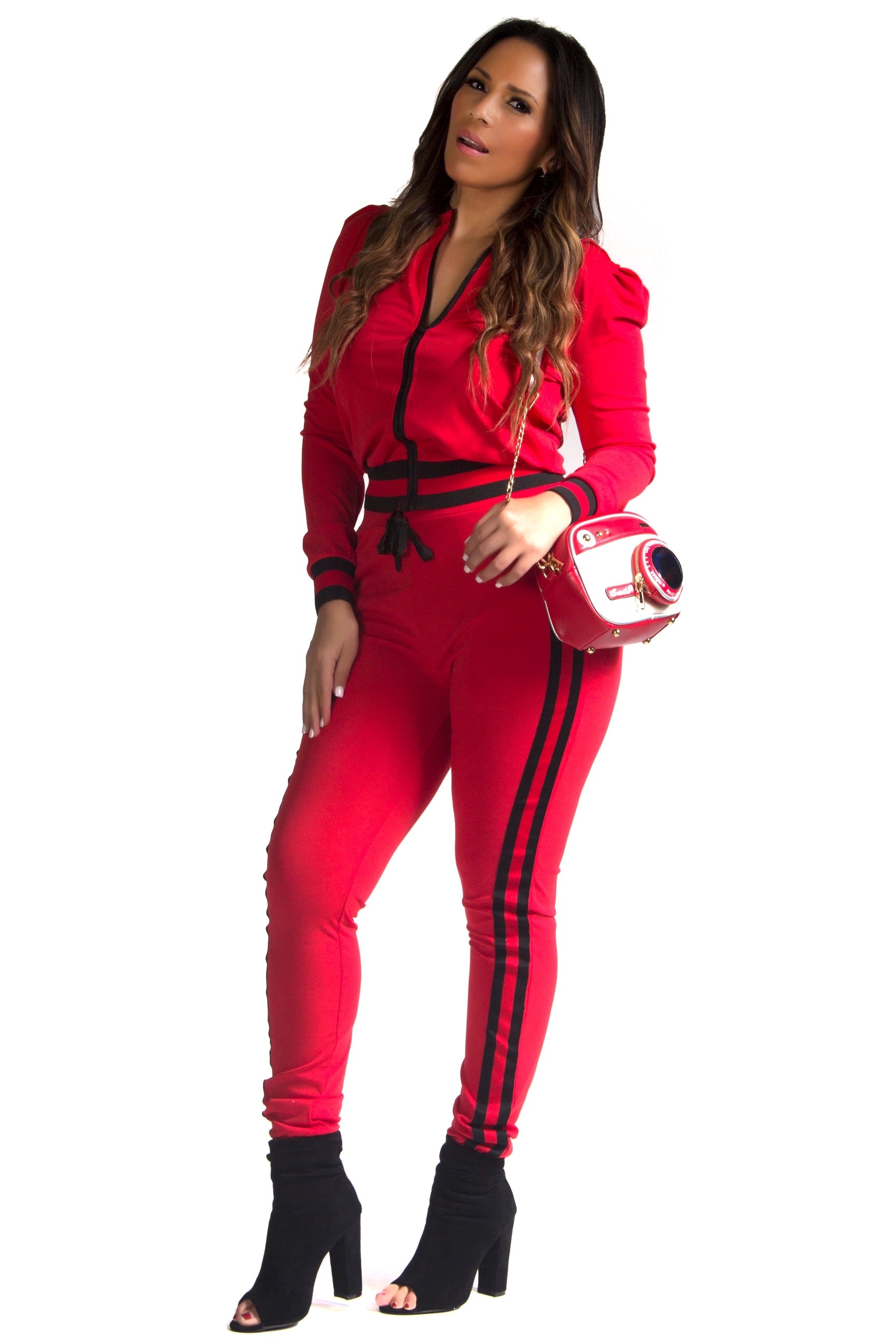 Catalina 2 Piece Long Sleeve Zipper Jacket and Pants Tracksuit - MY SEXY STYLES