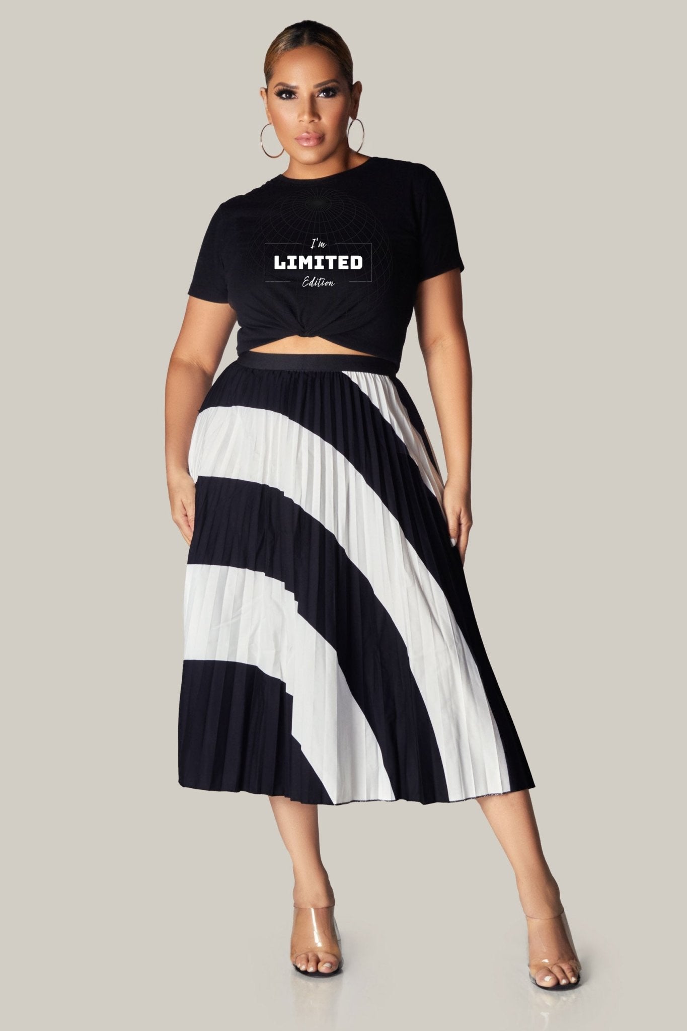 Kehlani ONE SIZE FITS ALL Pleated Skirt - MY SEXY STYLES