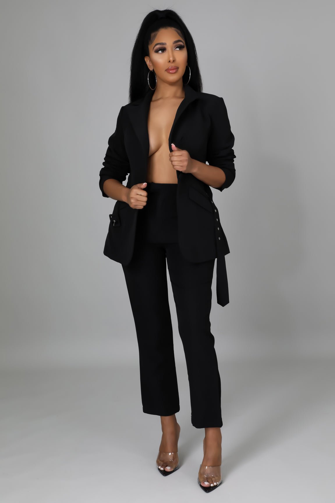 Office Babe Blazer and Pants Set - MY SEXY STYLES